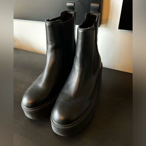 Steve Madden Black Ankle Boots